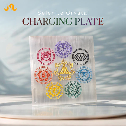 Selenite Crystal Charging Plate