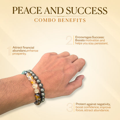 Peace & Success Combo Bracelet