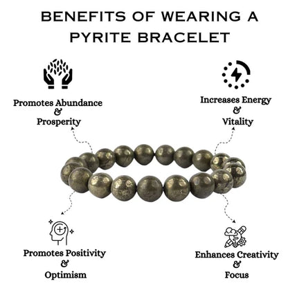 Pyrite Bracelet (AAA Quality) (With Certificate)