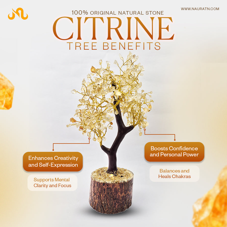 Citrine Crystal Tree