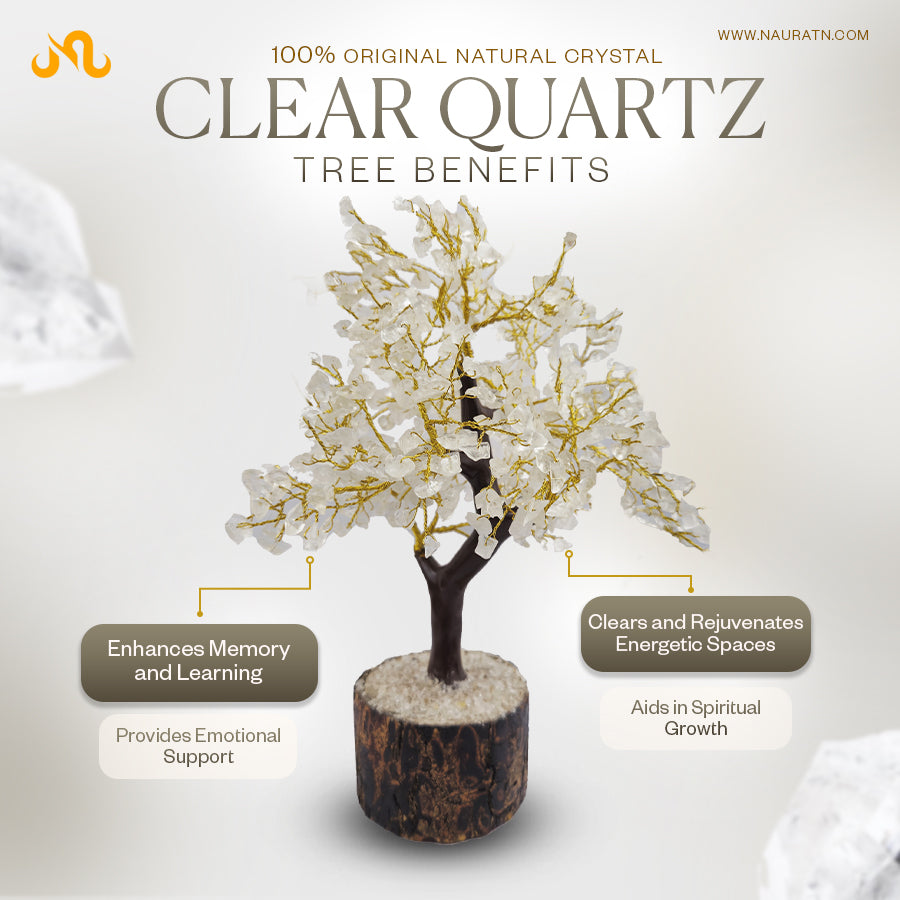 Clear Quartz Crystal Tree