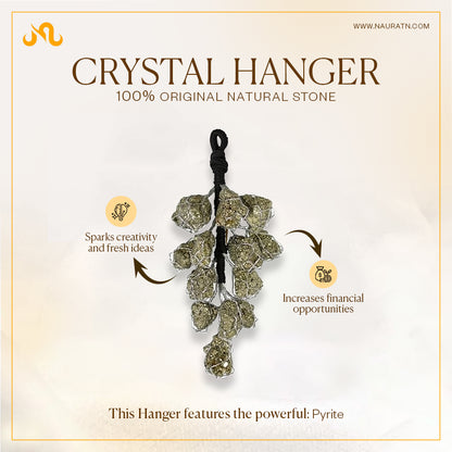 Pyrite Crystal Hanger