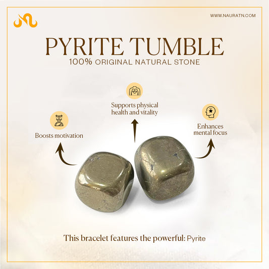 Original Pyrite Tumble Stone