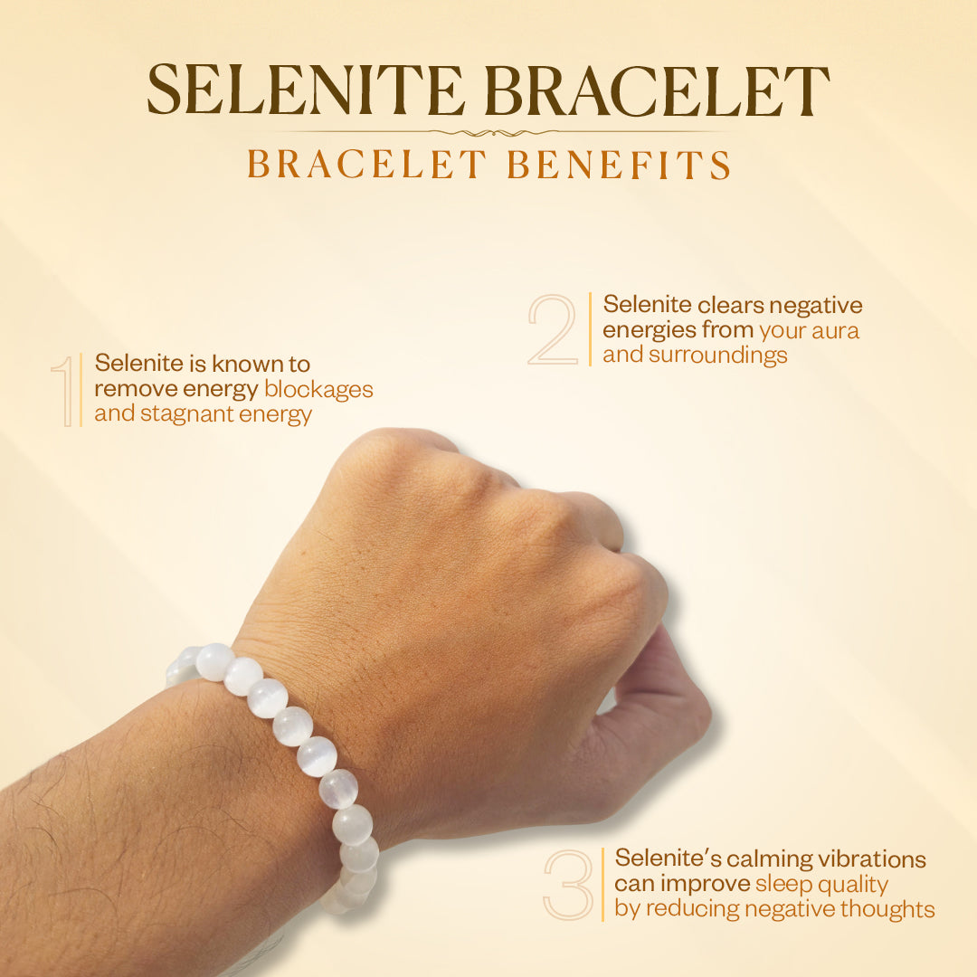 Selenite Bracelet