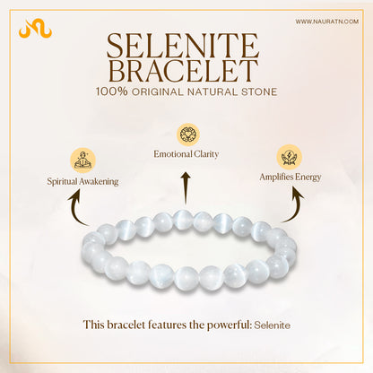 Selenite Bracelet