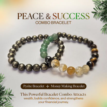 Peace & Success Combo Bracelet