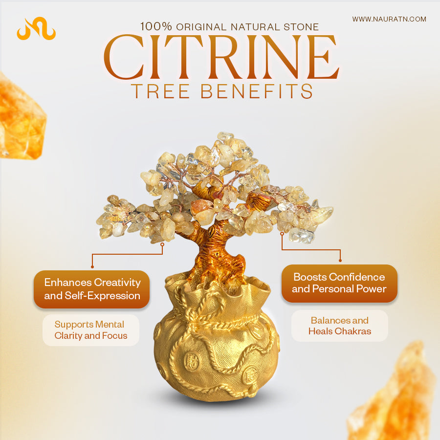 Citrine Potli Tree