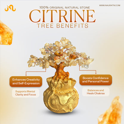 Citrine Potli Tree