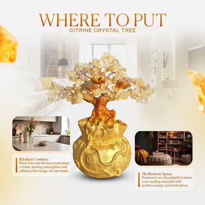 Citrine Potli Tree