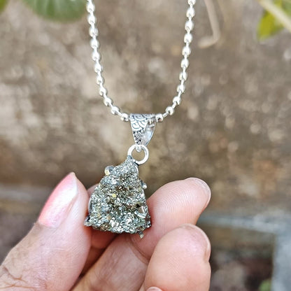 Authentic Pyrite Peru Pendant