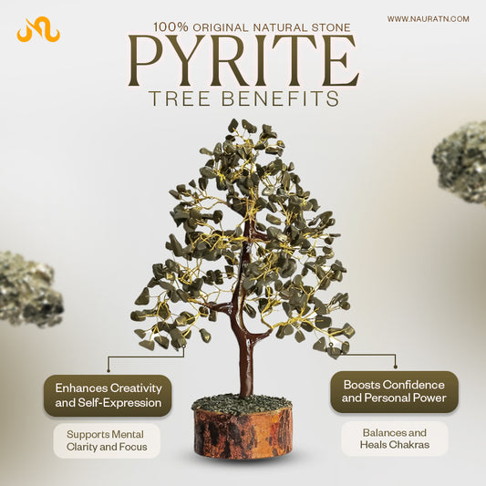 Pyrite Crystal Tree