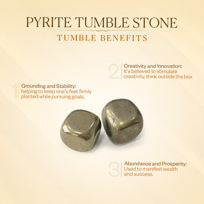 Original Pyrite Tumble Stone